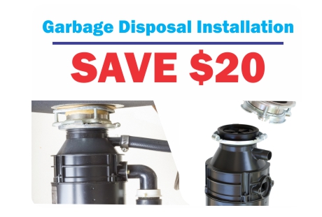 garbage disposal installation johns plumbing plumber broward county