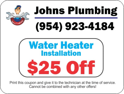 Johns Plumbing $20 Drain Cleaning Coupon